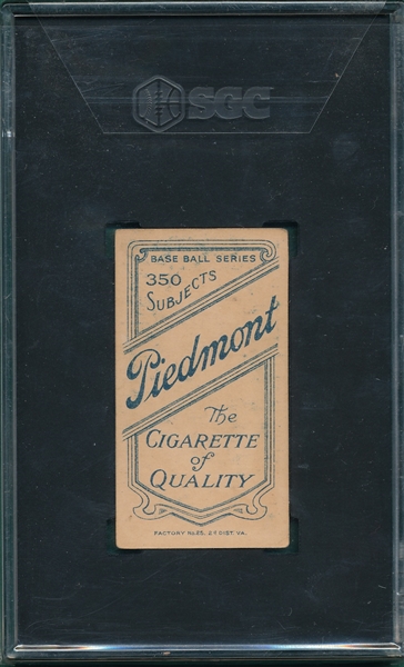 1909-1911 T206 Arndt Piedmont Cigarettes SGC 4