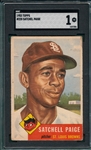 1953 Topps #220 Satchell Paige SGC 1