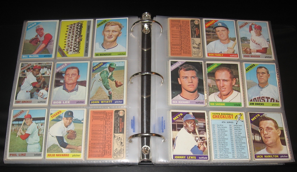 1966 Topps Lot of (277) W/ Banks