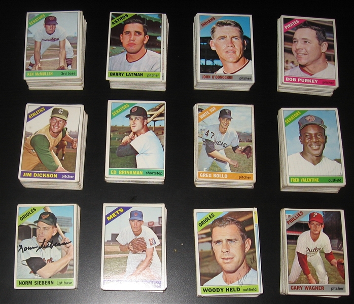 1966 Topps Baseball Complete Set (598) 