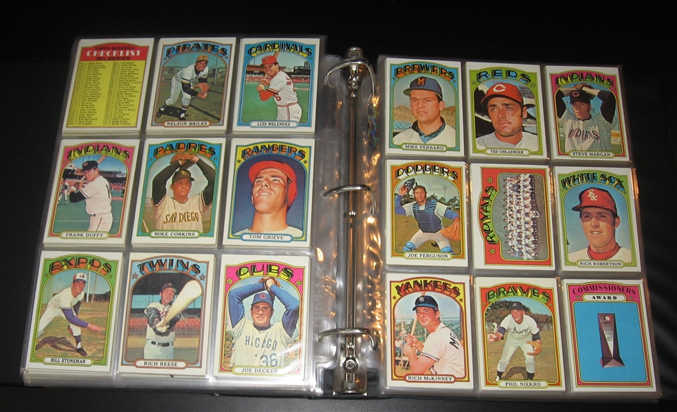 1972 Topps Baseball Complete Set (787)