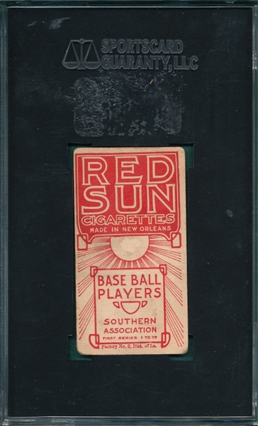 1910 T211 Chappelle Red Sun Cigarettes SGC 10