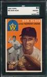 1954 Topps #91 Bob Oldis SGC 92