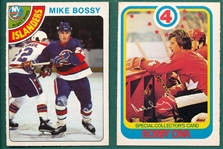 1978-79 O-Pee-Chee Hockey Complete Set (396). Bossy, Rookie