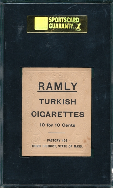 1909 T204 Harry Niles Ramly Cigarettes SGC 40
