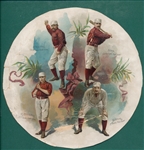 1889 A35 Goodwin Baseball Round Album Cover W/ Connor & ORourke