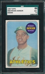 1969 Topps #260 Reggie Jackson SGC 86 *Rookie*