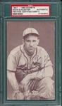 1947-66 Exhibits Enos Slaughter, Signed, PSA Authentic