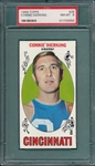 1969 Topps Basketball #28 Connie Dierking PSA 8