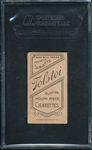 1909-1911 T206 Bender, No Trees, Tolstoi Cigarettes, SGC 3