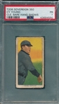 1909-1911 T206 Cy Young, Bare Hand, Sovereign Cigarettes, PSA 1 *350 Series*