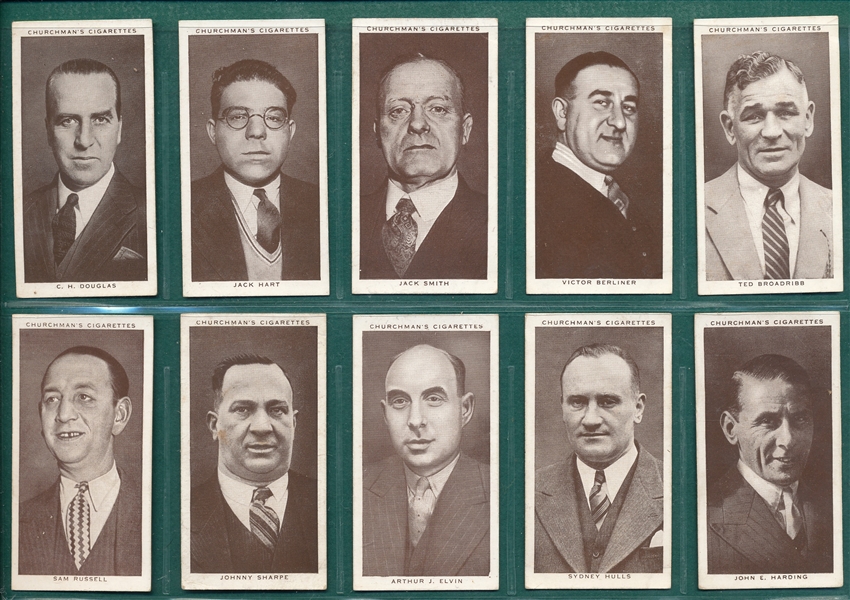 1938 Churchman's Boxing Complete Set (50)