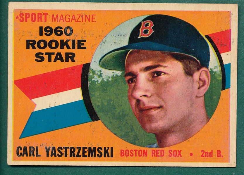 1960 Topps #148 Carl Yastrzemski *Rookie*