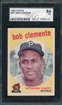 1959 Topps #478 Bob Clemente SGC 84