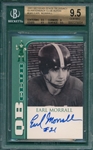 2003 Michigan St. Signed Earl Morrall BVG 9.5