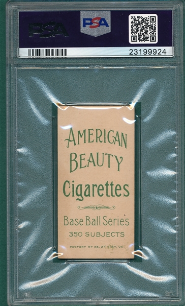 1909-1911 T206 Magee, Bat, American Beauty Cigarettes PSA 5
