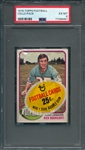 1976 Topps Football Unopened Cello Pack, PSA 6 *Payton Rookie Year*