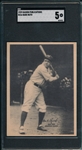 1929 R316 Babe Ruth Kashin Publications SGC 5