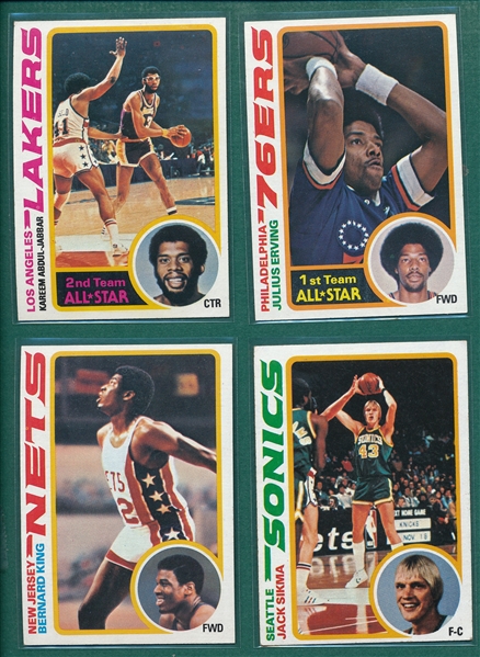 1979-80 Topps Basketball Card Lot #81-132 – FREE SHIPPING