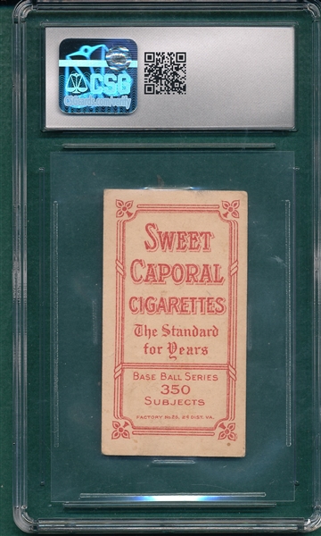 1909-1911 T206 Browne, Washington, Sweet Caporal Cigarettes CSG 2.5