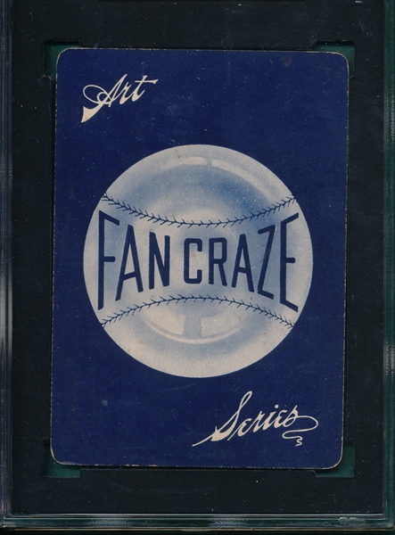 1906 Fan Craze NL Ed Plank SGC 50