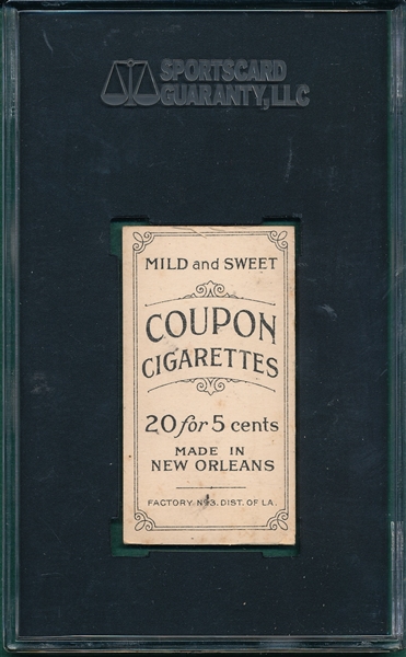 1914 T213-2 Wiltse, New York, Pitching, Coupon Cigarettes SGC 40