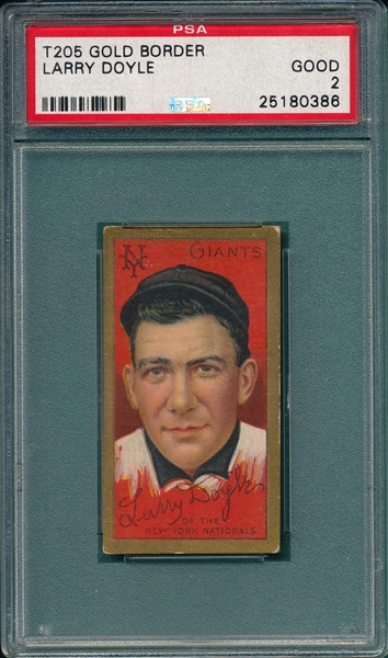 1911 T205 Doyle American Beauty Cigarettes PSA 2