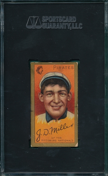 1911 T205 Miller, D., Hassan Cigarettes SGC 45