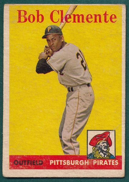1958 Topps #52 Bob Clemete