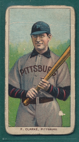 1909-1911 T206 Clarke, Fred, Batting, Piedmont Cigarettes