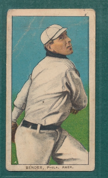 1909-1911 T206 Bender, No Trees, Polar Bear
