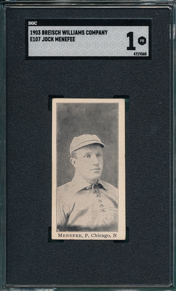 1903 E107 Menefee Breisch Williams Co. SGC 1