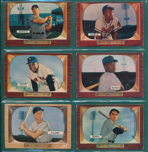 1955 Bowman Baseball Complete Set (320) W/ Varitions