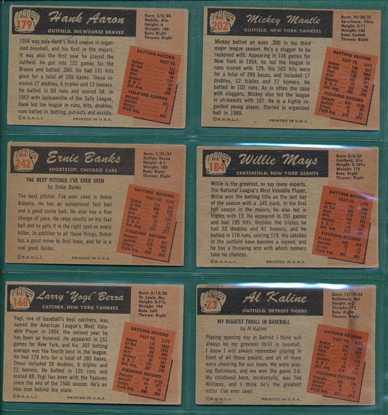 1955 Bowman Baseball Complete Set (320) W/ Varitions