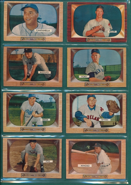 1955 Bowman Baseball Complete Set (320) W/ Varitions