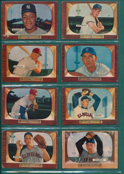 1955 Bowman Baseball Complete Set (320) W/ Varitions