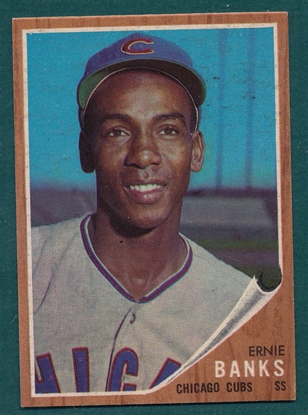 1962 Topps #25 Ernie Banks