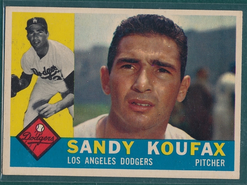 1960 Topps #343 Sandy Koufax