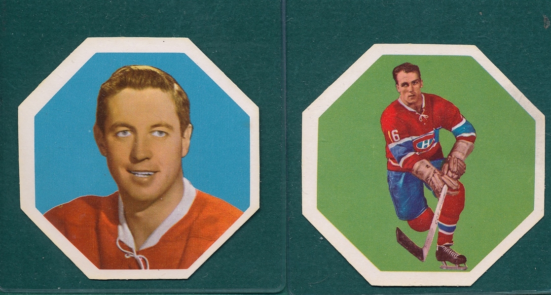 1963 York Peanut Butter Lot of (8) W/ Richard & Beliveau