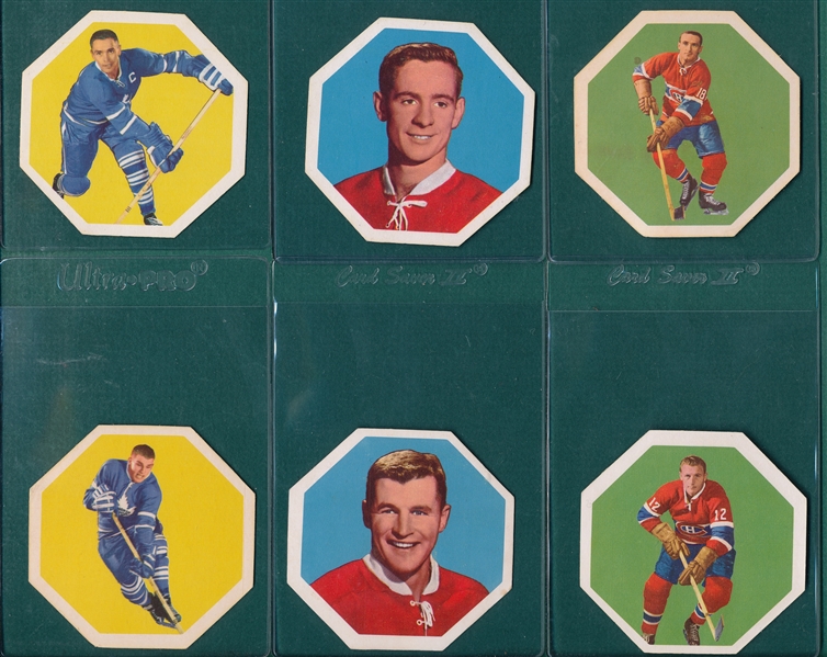 1963 York Peanut Butter Lot of (8) W/ Richard & Beliveau