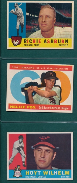 1960 Topps Lot of (338) W/ Aparicio