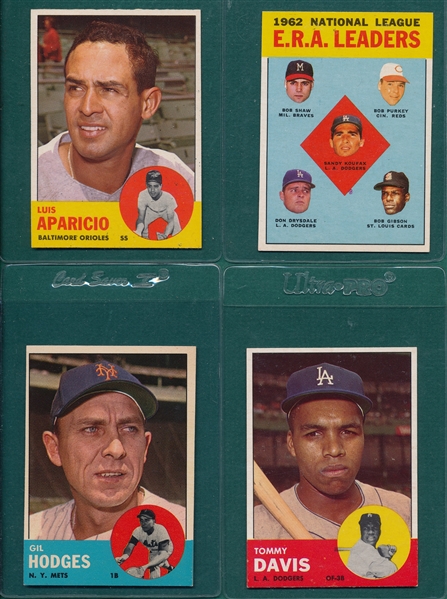 1963 Topps Lot of (284) W/ Aparicio