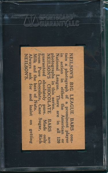1922 V61 Harry Hooper Neilson's Chocolate SGC 40