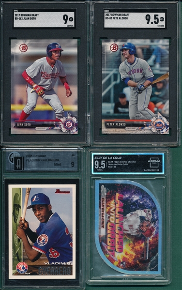 1995-2024 Lot of (4) W/ Vlad Guerrero