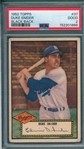 1952 Topps #037 Duke Snider PSA 2 *Black*