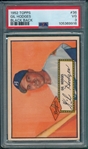 1952 Topps #036 Gil Hodges PSA 3 *Black*