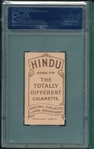 1909-1911 T206 Wagner, Bat Left, Hindu Cigarettes PSA 4
