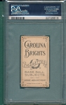 1909-1911 T206 Beck Carolins Brights Cigarettes PSA 3
