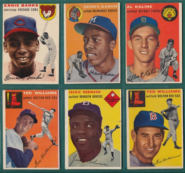 1954 Topps Baseball Complete Set (250)