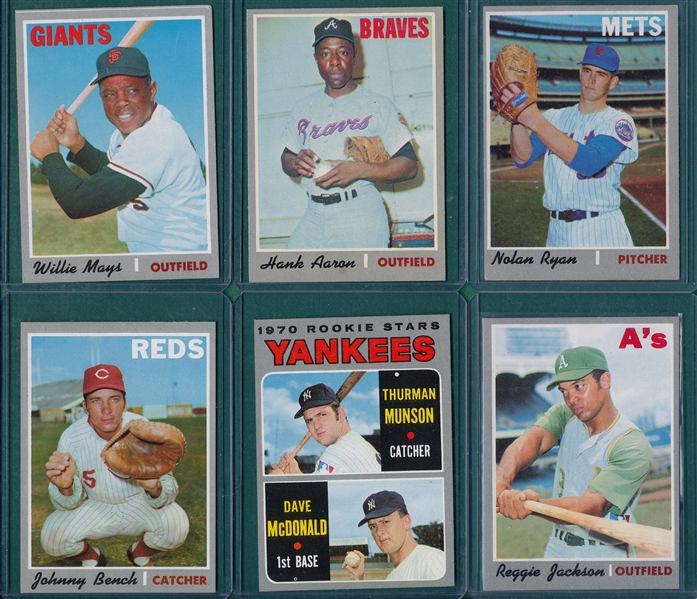 1970 Topps Baseball Complete Set (720) 